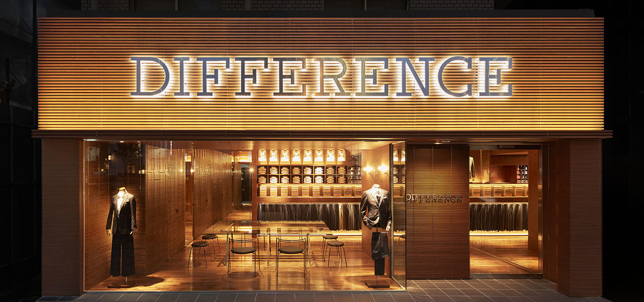 青山店 | オーダースーツブランドDIFFERENCE（ディファレンス）